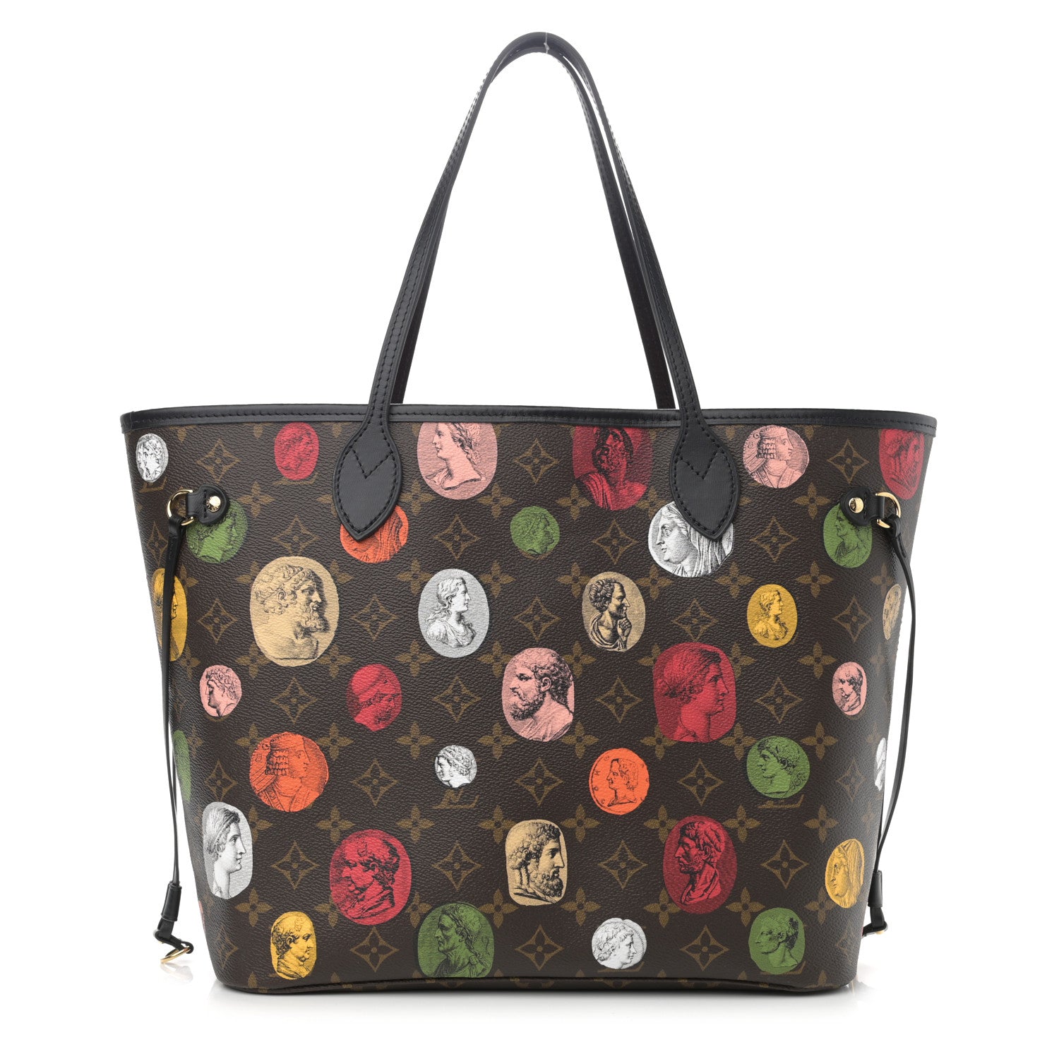 Louis Vuitton X FORNASETTI Monogram Cameo Neverfull MM 1 of 8