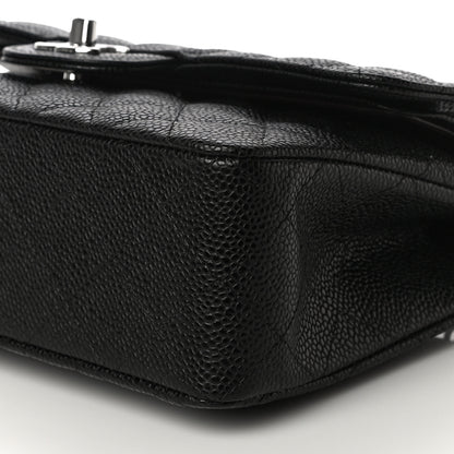 Chanel Caviar Quilted Small Double Flap Black 9 of 10