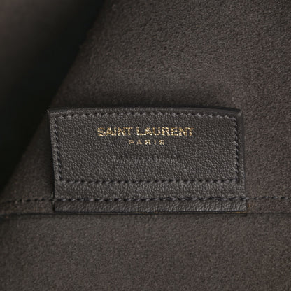 Saint Laurent Calfskin Large Shopping Tote Asphalt 7 of 18