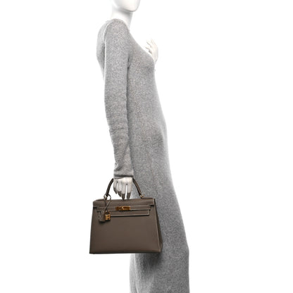 Hermes Epsom Kelly Sellier 28 Etoupe 2 of 11