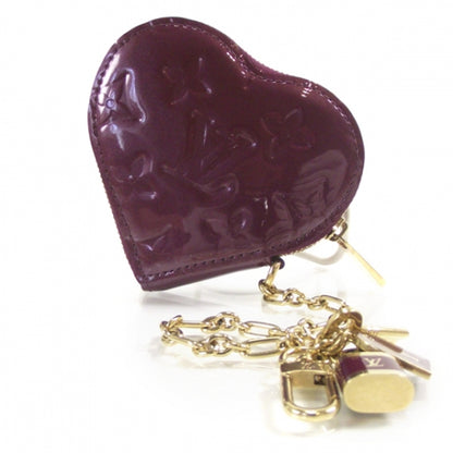 Louis Vuitton Vernis Heart Coin Purse Violet 2 of 7