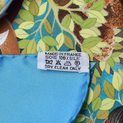 Hermes Silk Au Coeur de la Vie Scarf 90 4 of 8