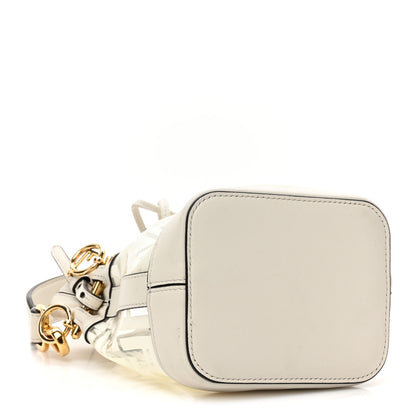 Fendi TPU FF Vitello Grace F is Fendi Mini Mon Tresor Bucket Bag White 4 of 11