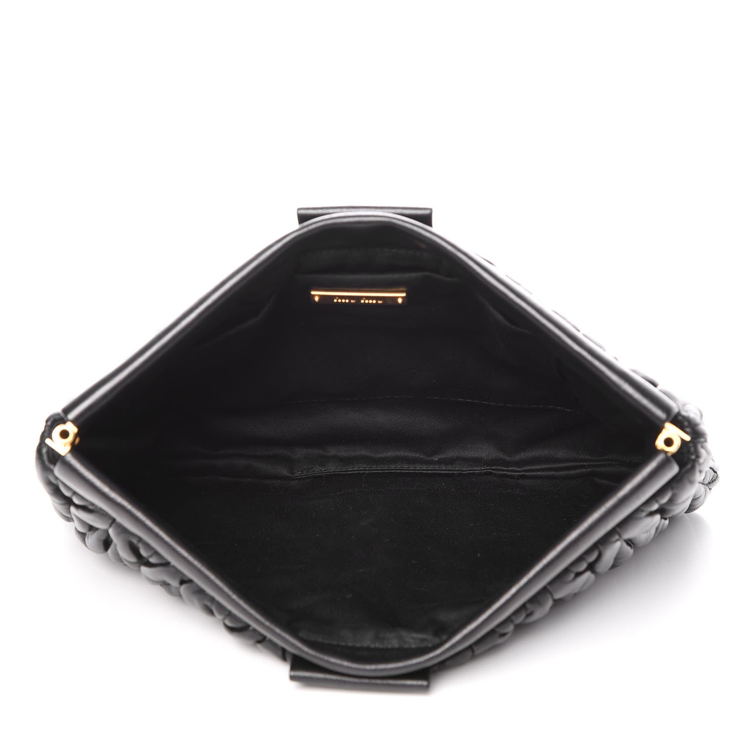 Miu Miu Nappa Matelasse Clutch Nero Black 5 of 8