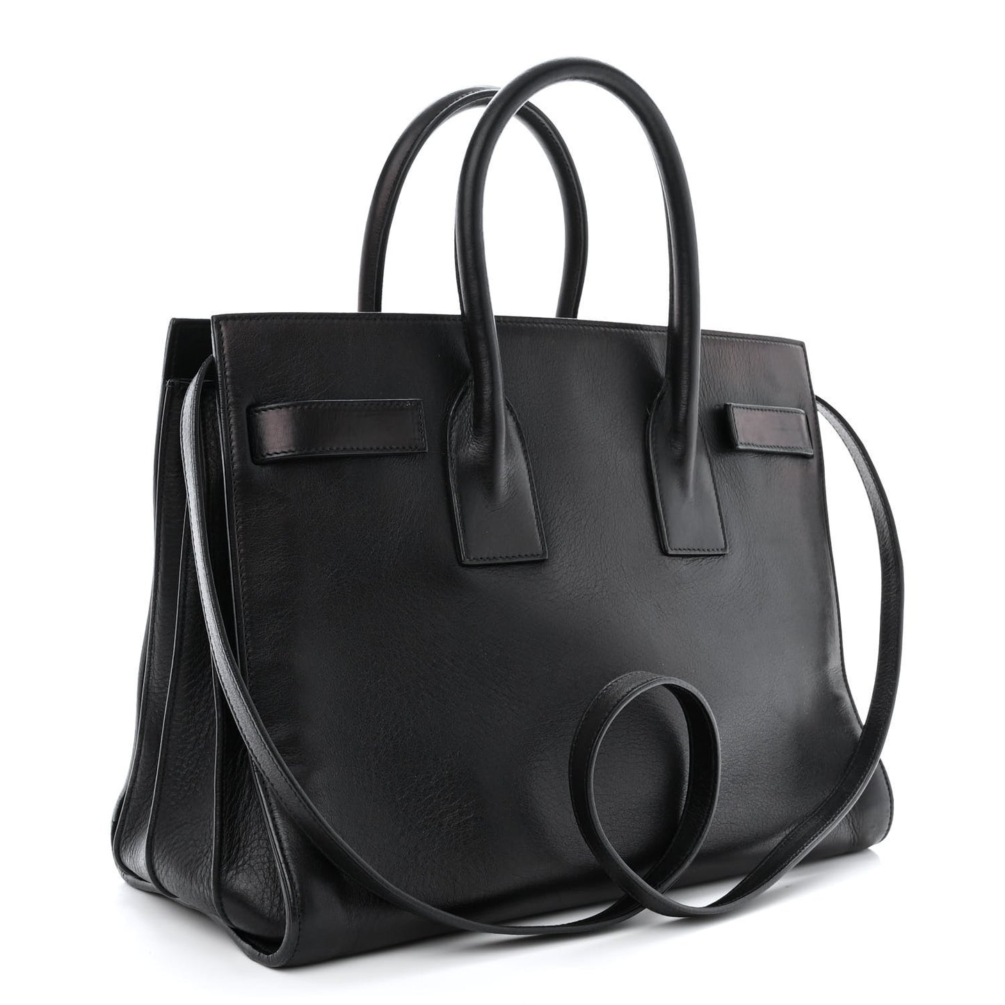 Calfskin Large Sac De Jour Carryall Black
