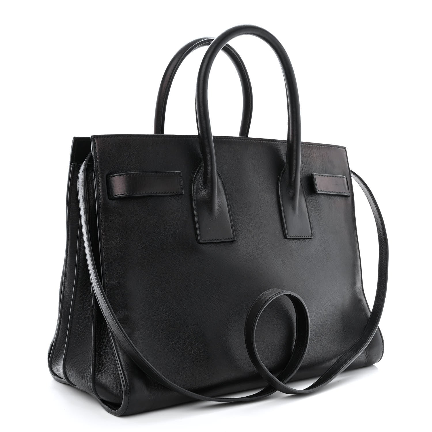 Saint Laurent Calfskin Large Sac De Jour Carryall Black 3 of 12