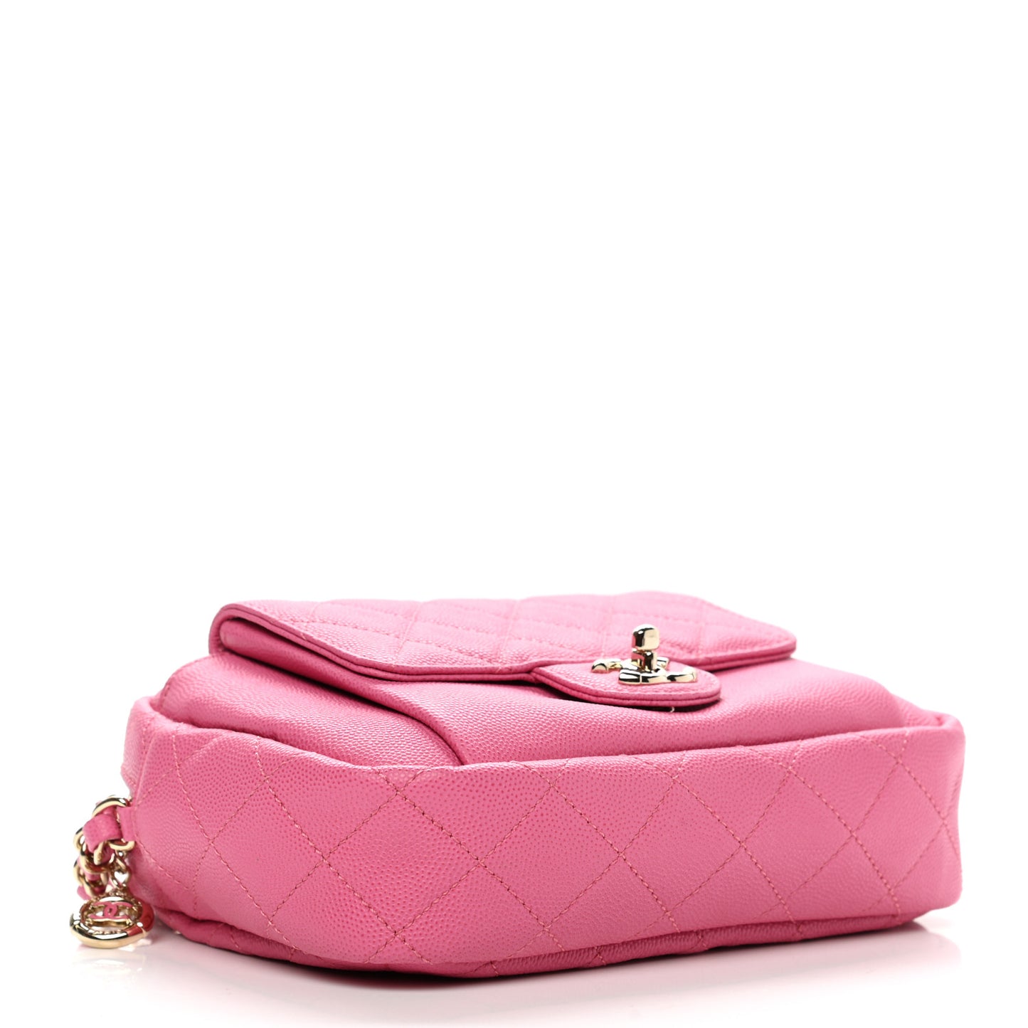 Caviar Quilted CC Day Camera Case Pink