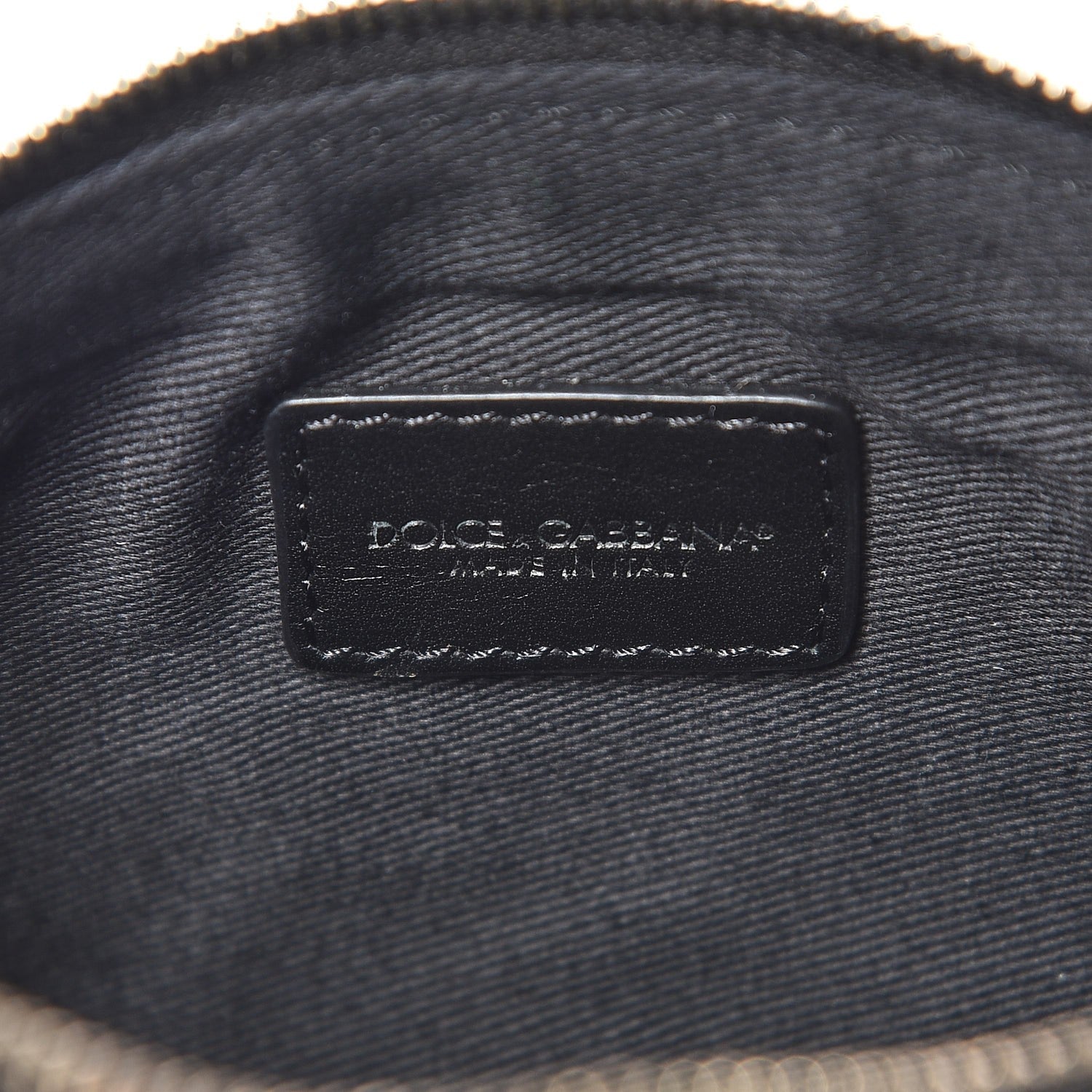 Dolce & Gabbana Leo Crepe Cosmetic Pouch Leopard 6 of 6