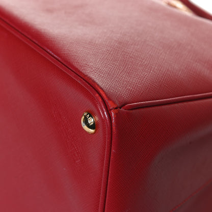 Prada Saffiano Lux Large Tote Fuoco 11 of 16