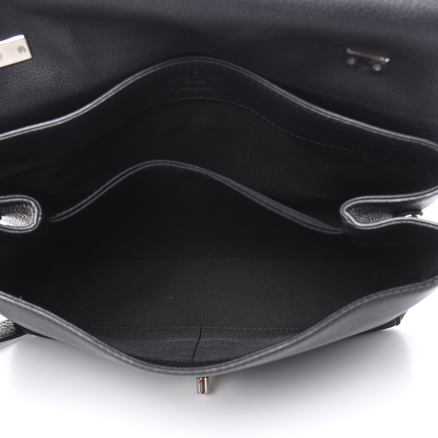 Louis Vuitton Soft Calfskin Lockme II Top Handle Black 5 of 17