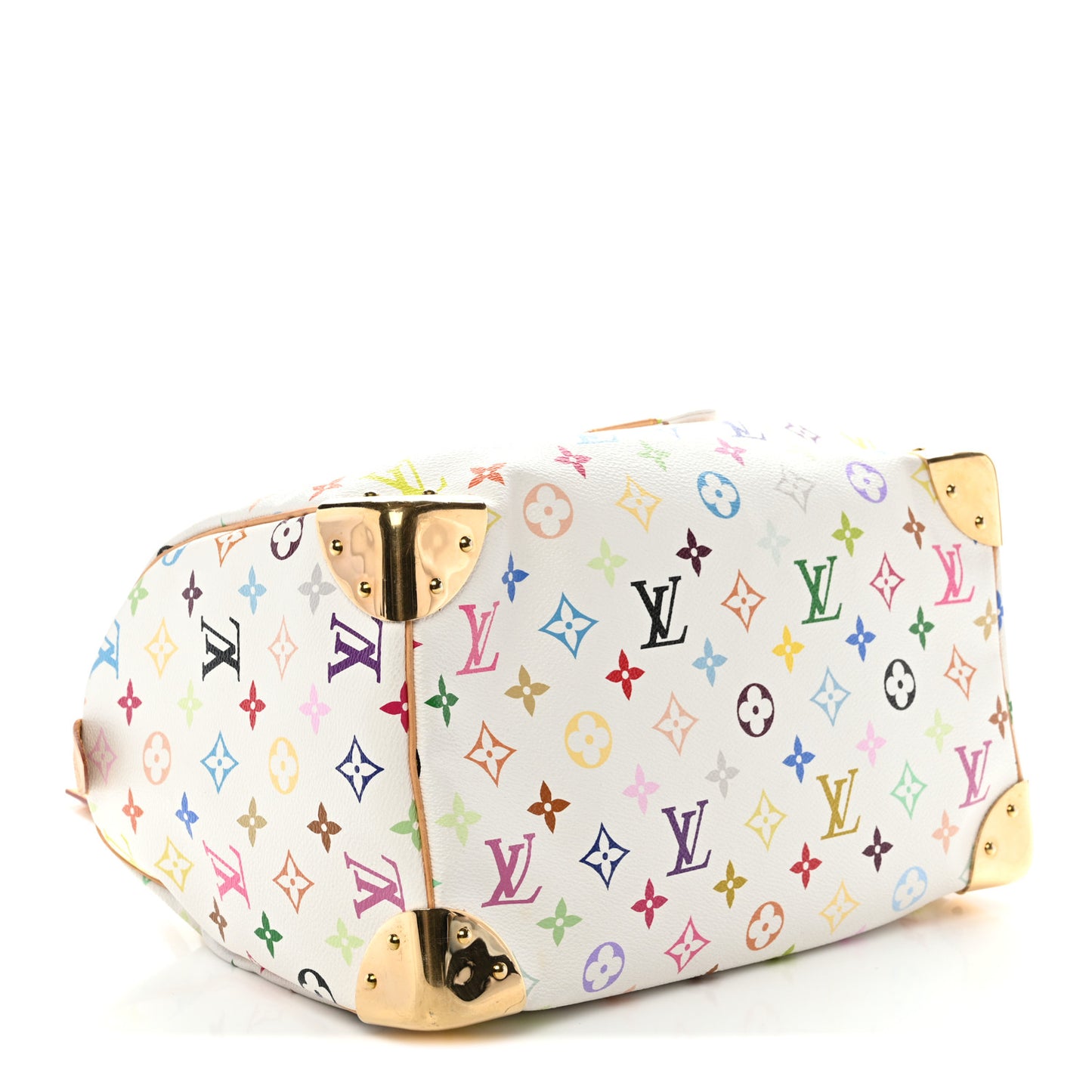 Monogram Multicolor Speedy 30 White