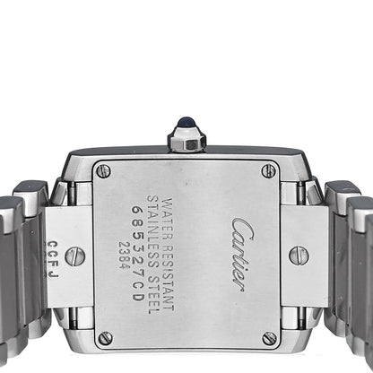 Cartier Stainless Steel 20mm Tank Francaise Quartz Watch 4 of 4
