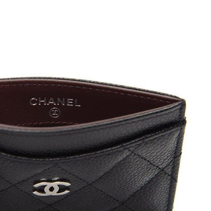 Chanel Caviar Quilted Card Holder Black 6 of 8