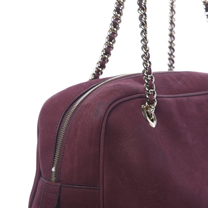 Gucci Vitello Range Medium Soho Bowler Burgundy 25 of 36