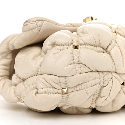 Valentino Garavani Nappa Small Spikeme Shoulder Bag Light Ivory 6 of 11