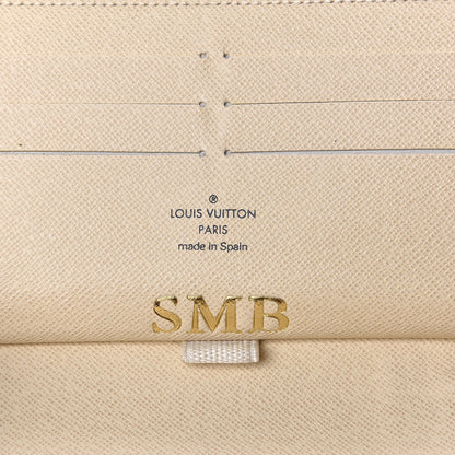 Louis Vuitton Damier Azur Zippy Organizer Wallet 6 of 7