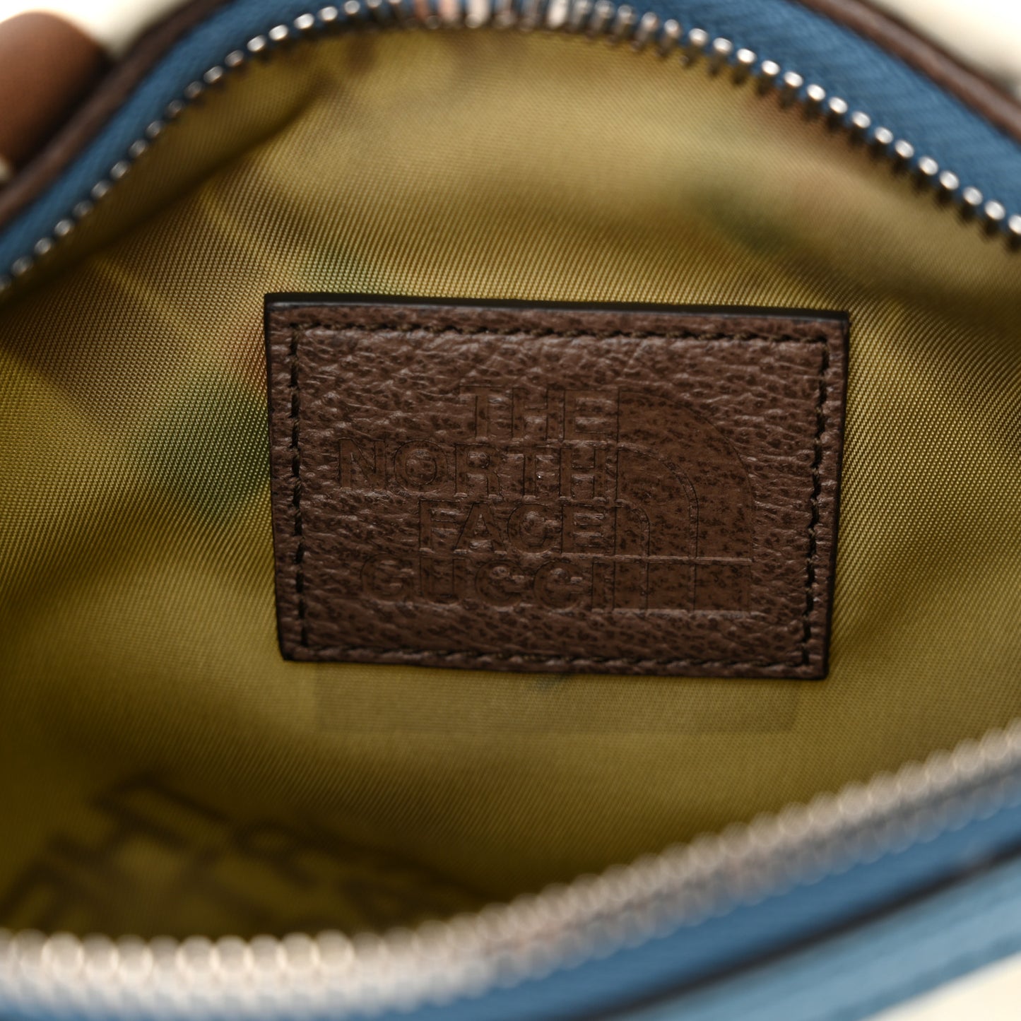 X THE NORTH FACE Econyl Nylon Belt Bag White Sky Blue