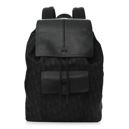 Christian Dior Oblique Motion Backpack Black 1 of 10