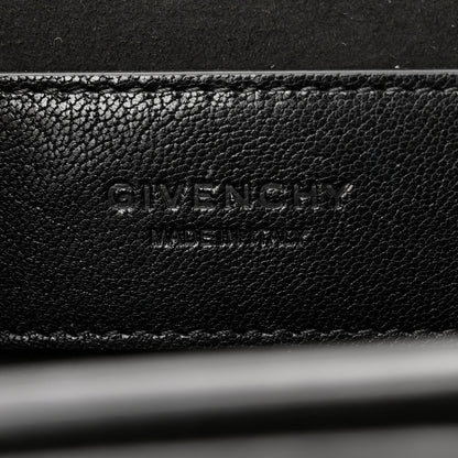 Givenchy Goatskin Suede Small GV3 Shoulder Bag Black 7 of 9