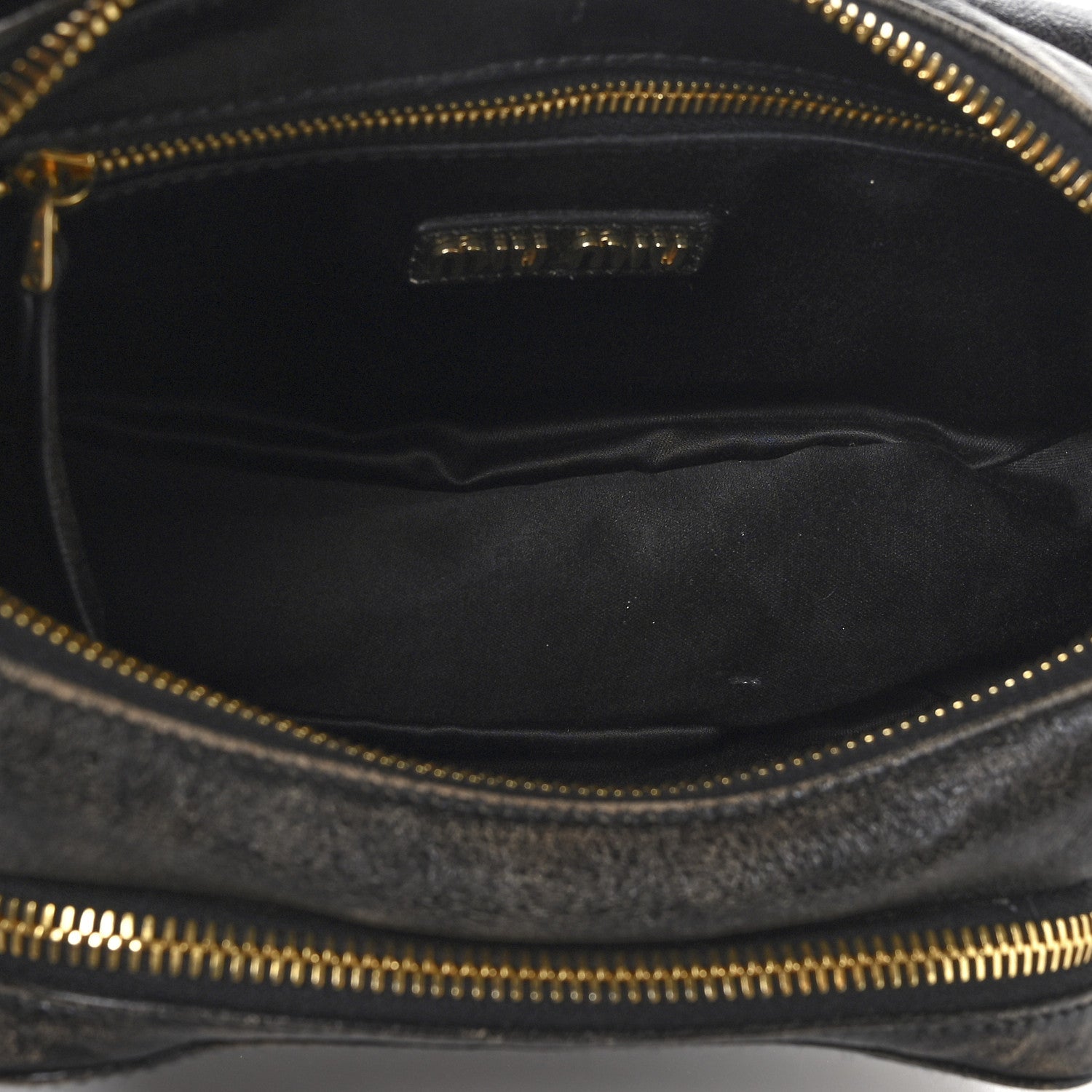 Miu Miu Distressed Nappa Pocket Bag  Sand Coffee 5 of 9