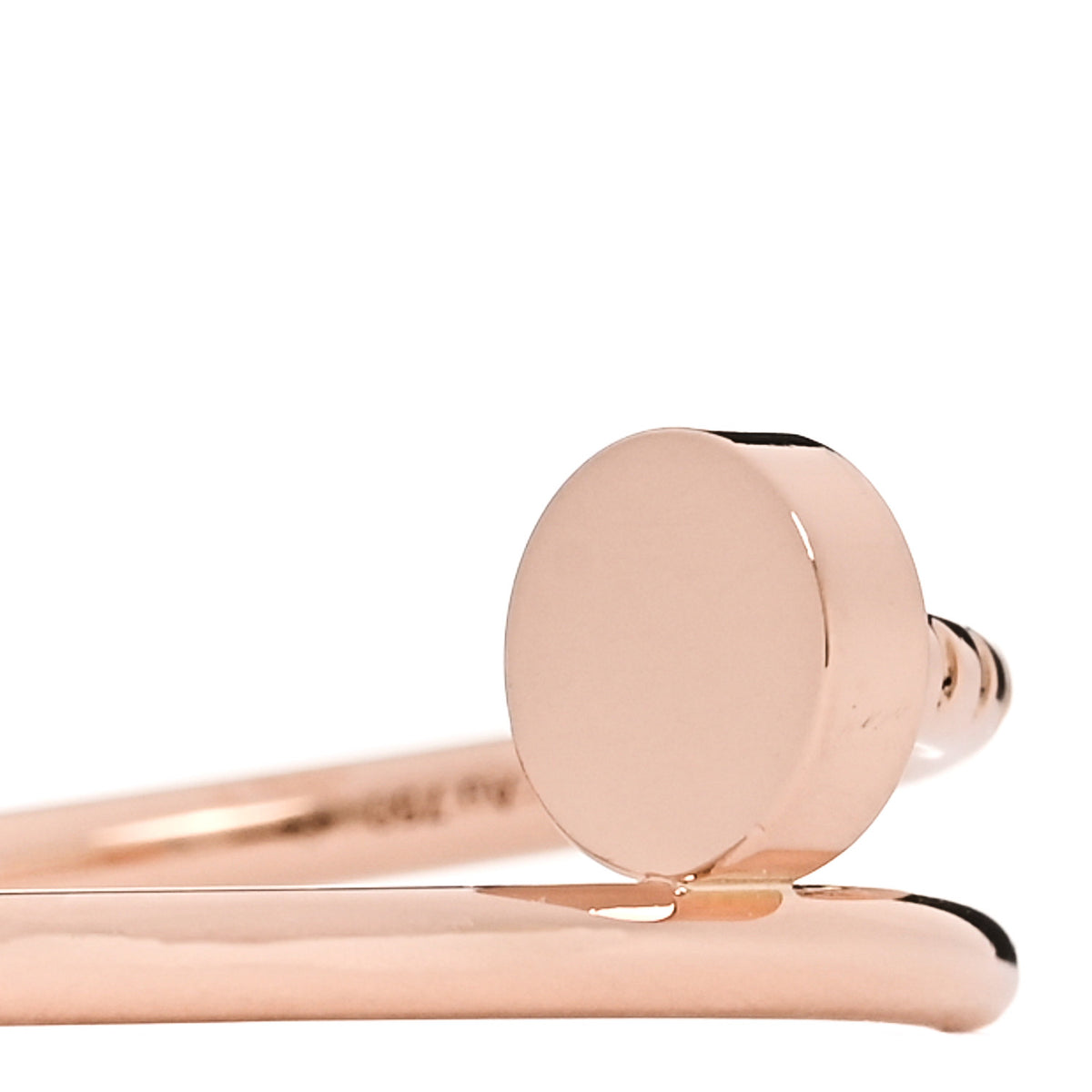 Cartier 18K Pink Gold Small Juste Un Clou Ring 50 5.25 4 of 6