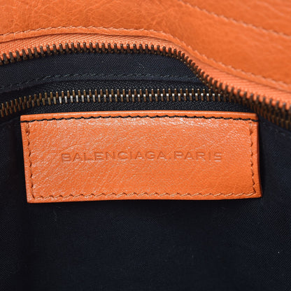 Balenciaga Agneau Classic Hardware Part Time Tangerine 6 of 9
