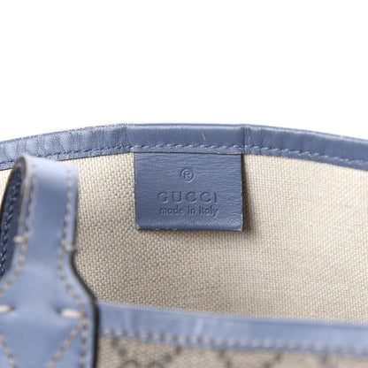 Gucci GG Supreme Stars Tote Blue 8 of 15