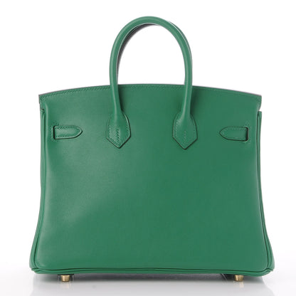 Hermes Swift Birkin 25 Vert Vertigo 4 of 30