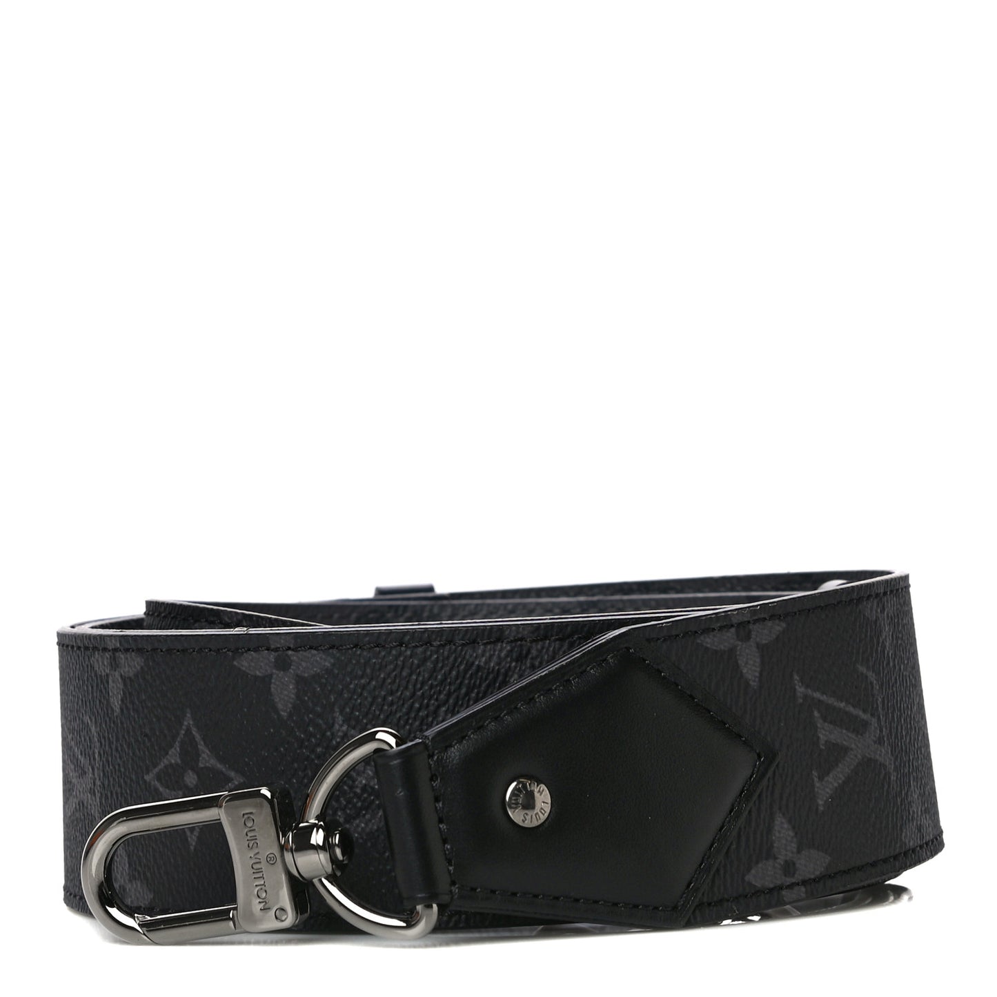 Monogram Eclipse Reversible Bandouliere Shoulder Strap