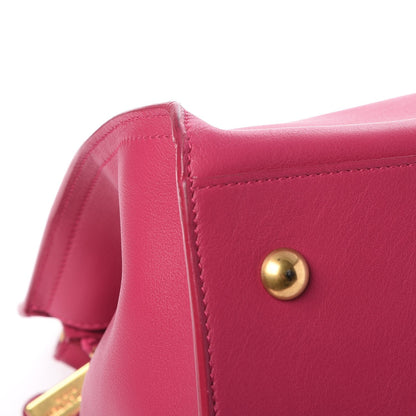 Saint Laurent Calfskin Small Classic Y Cabas Fuchsia 11 of 15