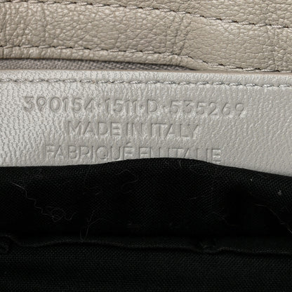 Balenciaga Chevre Silver Metallic Edge Hardware City Gris Glace 8 of 14