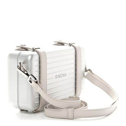 Christian Dior X RIMOWA Aluminum Personal Clutch On Strap Silver 3 of 11