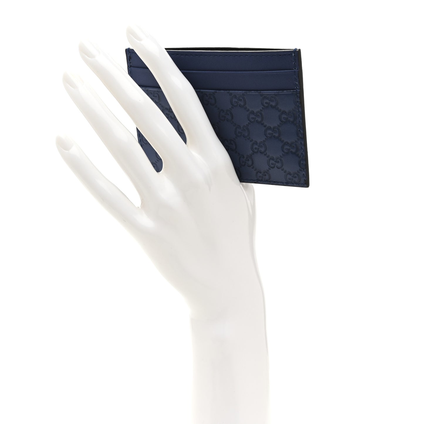 Microguccissima Card Holder Blue