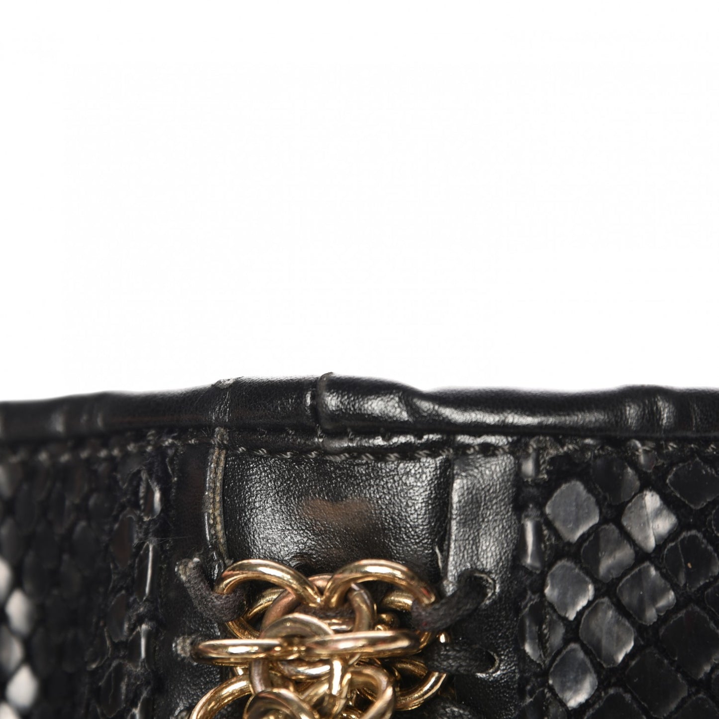 Faux Python Bailey Boo Hobo Black