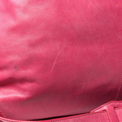 Balenciaga Agneau Travel Bag Rose Hortensia 14 of 15