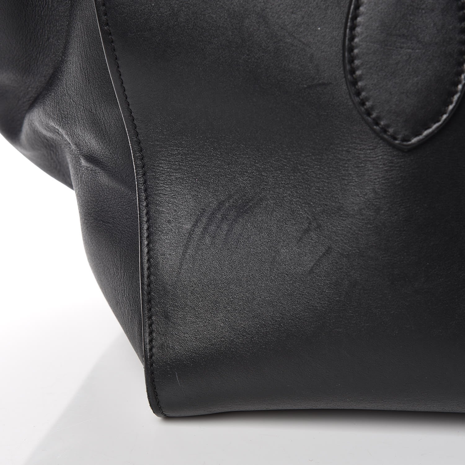 Celine Smooth Calfskin Large Tie Knot Tote Black 21 of 25