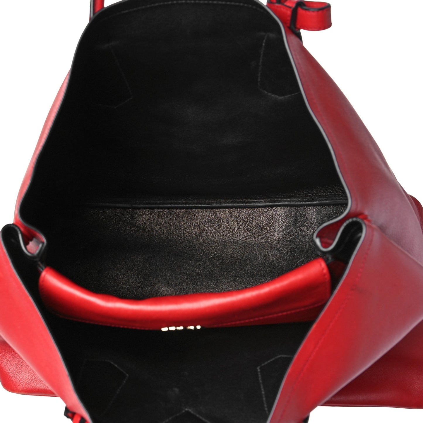City Calf Double Bag Fuoco Black