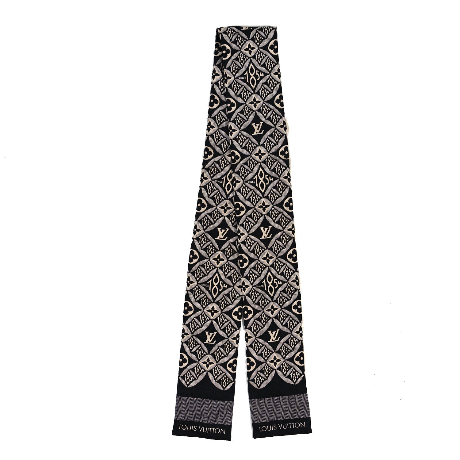 Louis Vuitton Silk Since 1854 Bandeau Black 1253773 – FASHIONPHILE