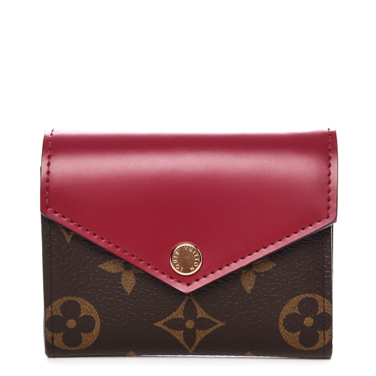 Monogram Zoe Wallet Fuchsia