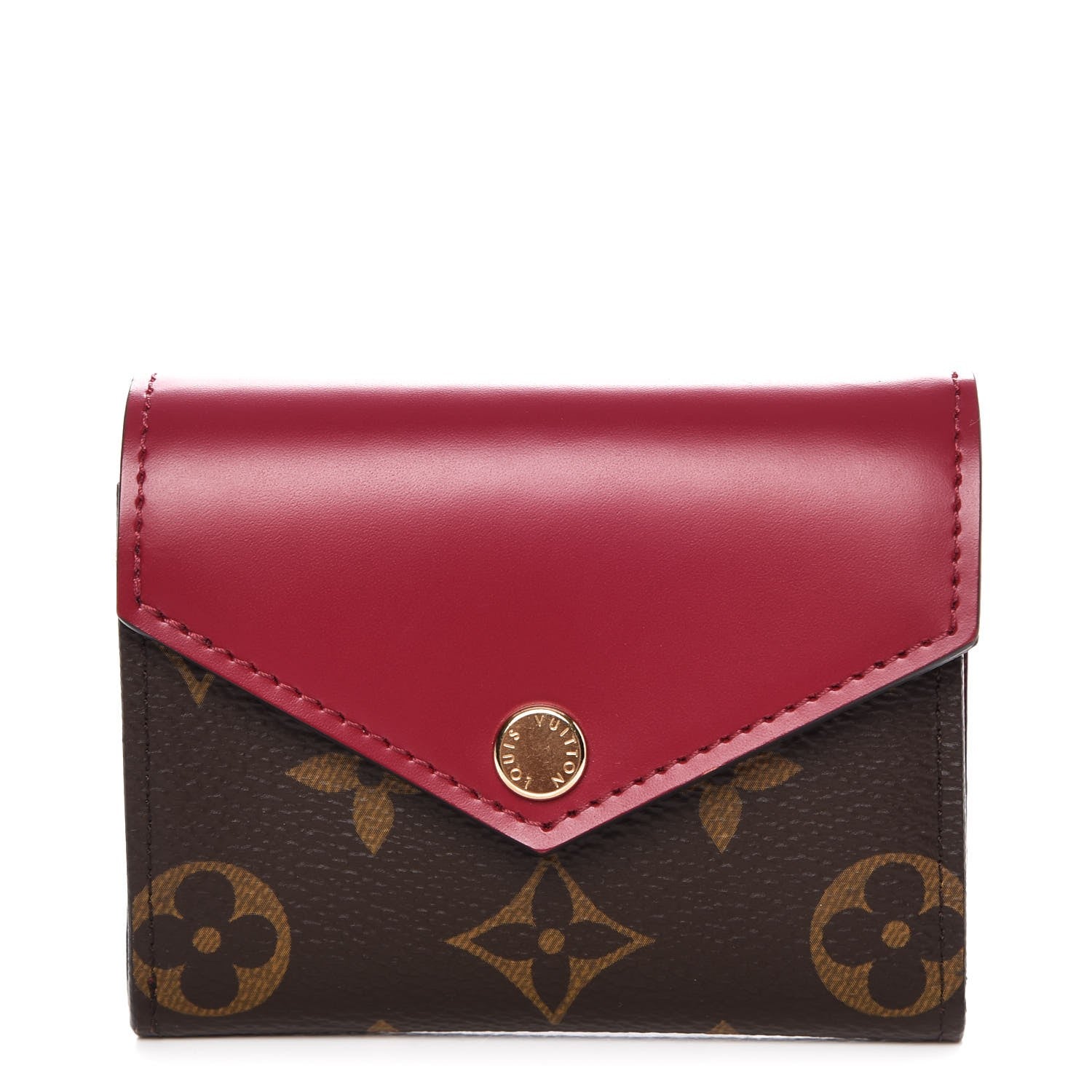 Louis Vuitton Monogram Zoe Wallet Fuchsia 1 of 8