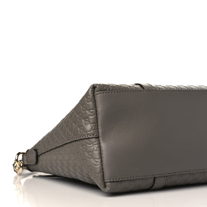 Gucci Soft Microguccissima Small Zippered Satchel Loess 8 of 9