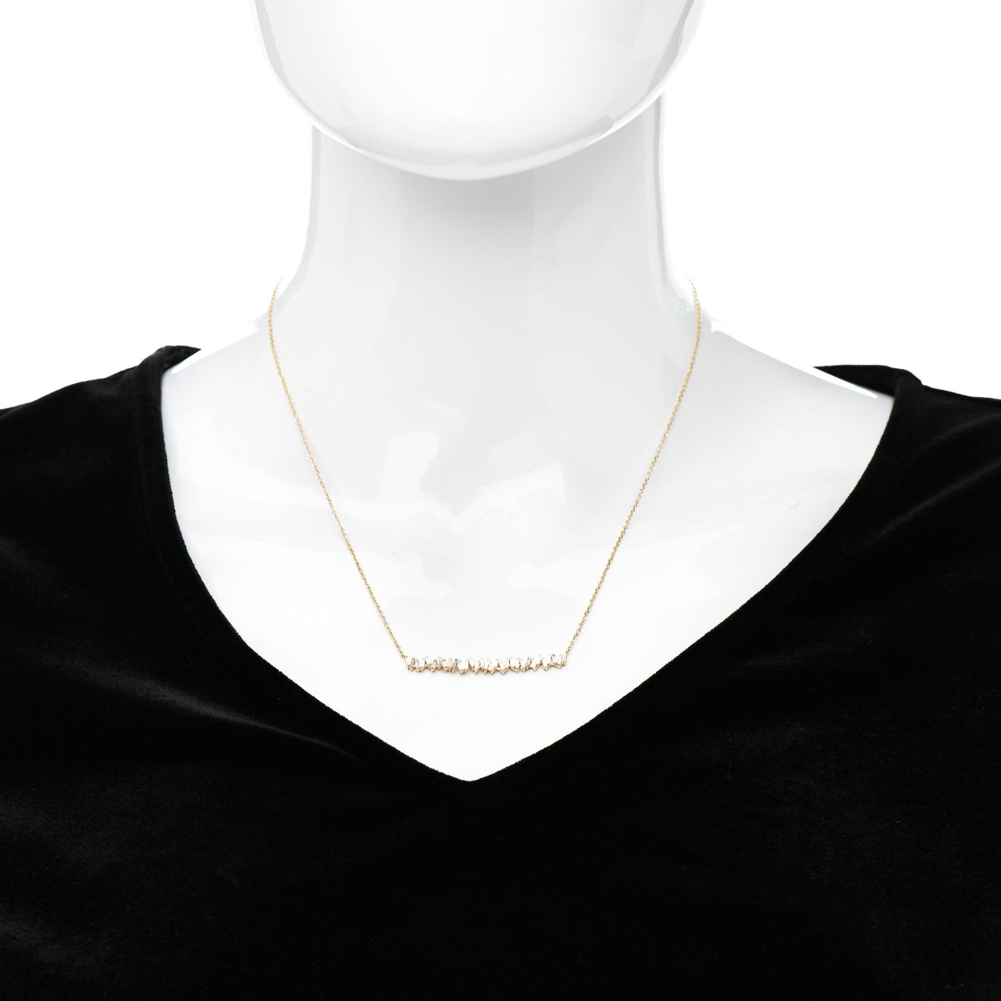 18K Yellow Gold .56ctw Fireworks Necklace