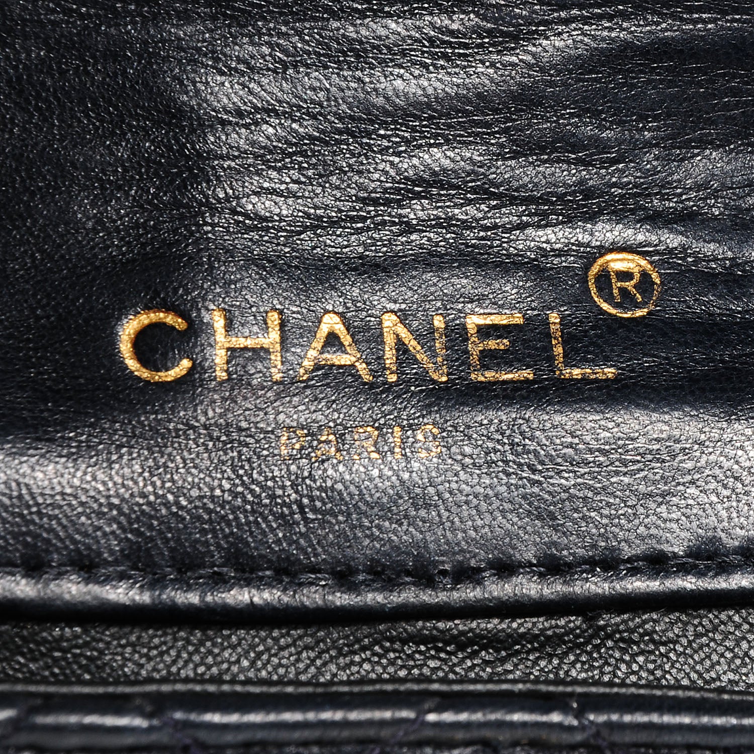 Chanel Lambskin Quilted Bi-Color Extra Mini Flap Navy White 7 of 8