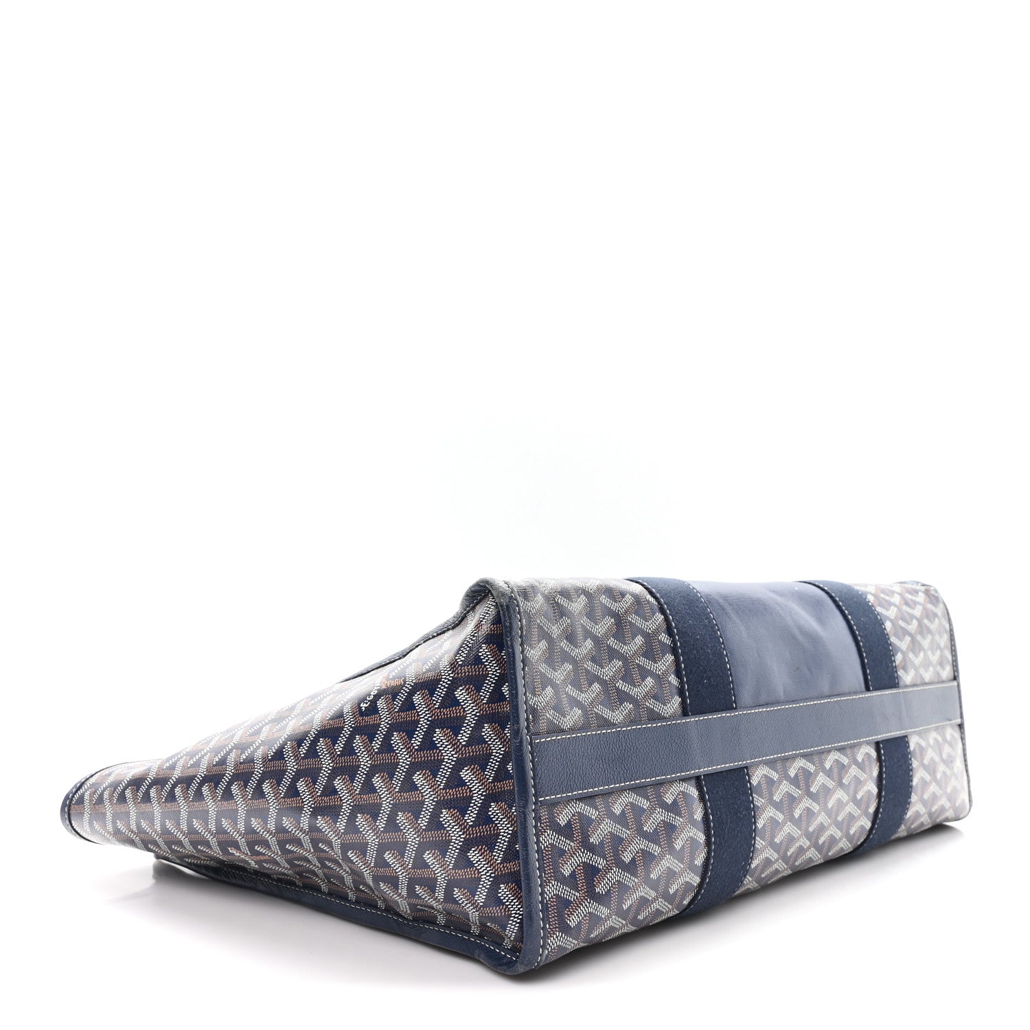 Goyard Goyardine Villette Tote Blue 1833464 – FASHIONPHILE