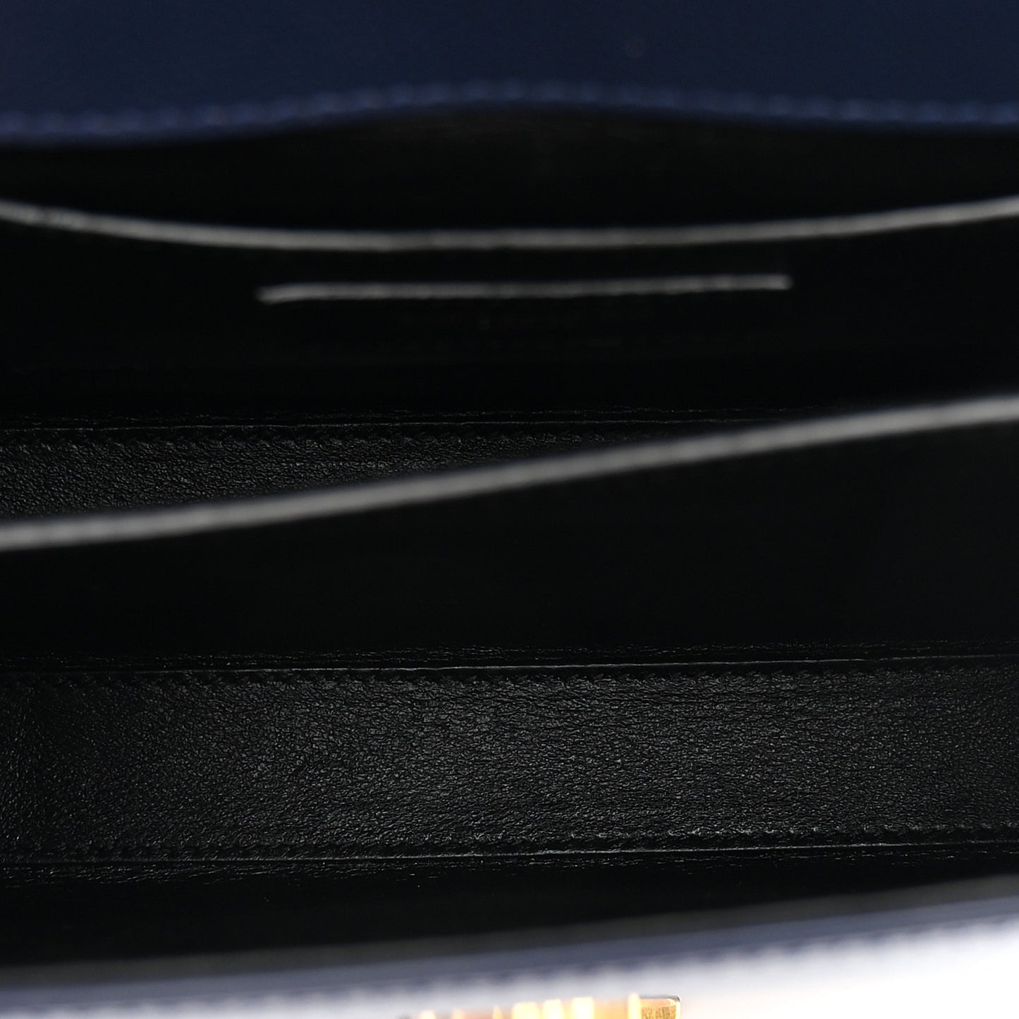 Grain de Poudre Mini Classic Monogram Cassandra Top Handle Blue Charron
