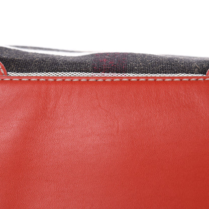 Burberry Canvas Mega Check Medium Maidstone Red 12 of 14