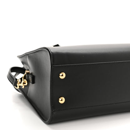 Saint Laurent Calfskin Monogram Baby Cabas Black 7 of 8