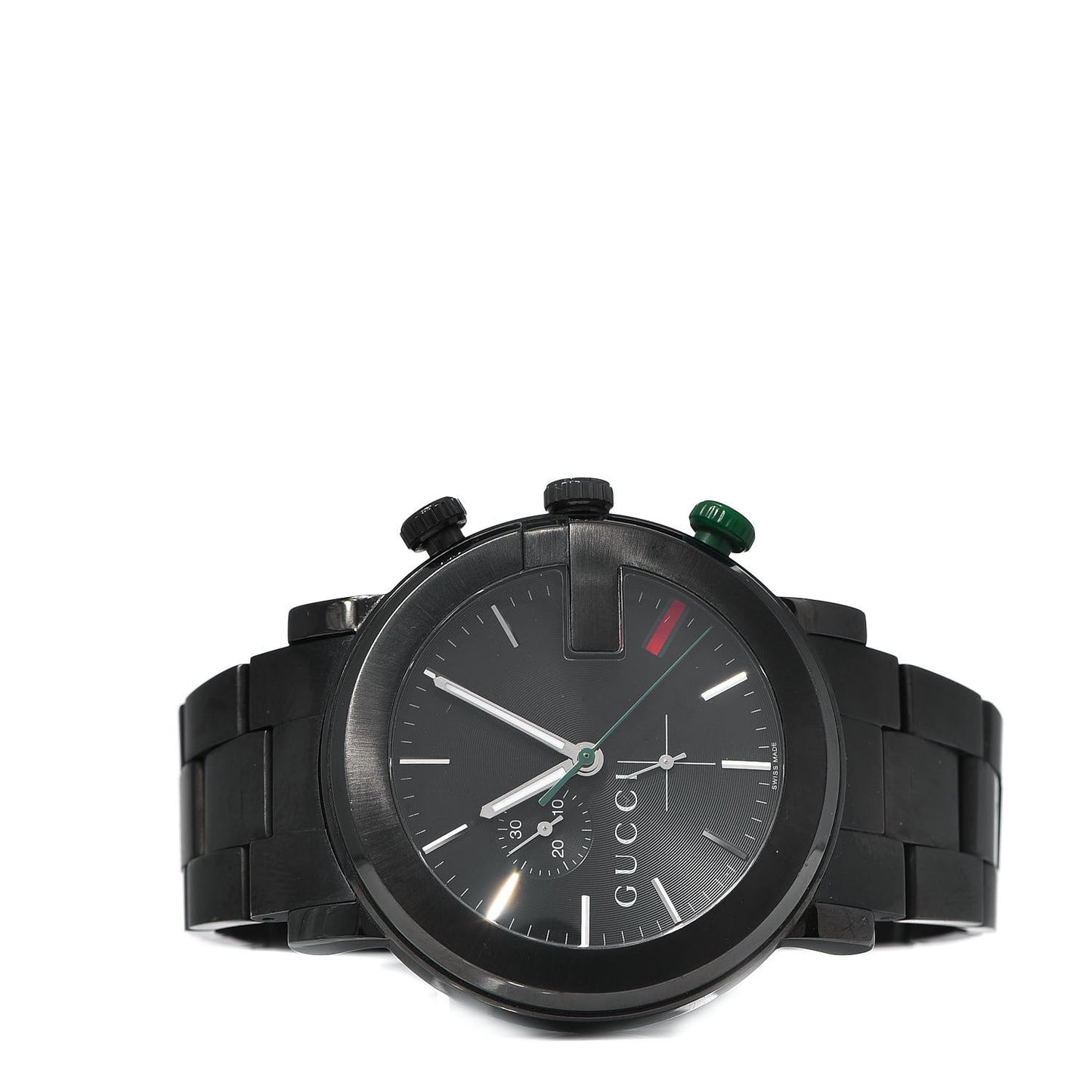 PVD Stainless Steel 44mm 101M G-Chrono Quartz Watch Black