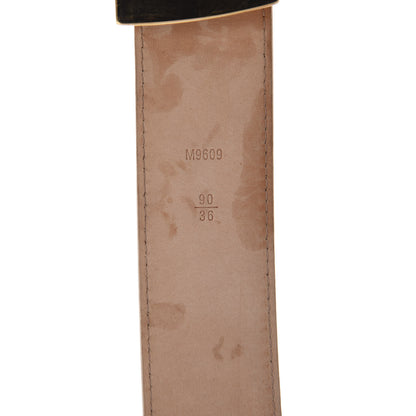 Louis Vuitton Damier Azur LV Initiales Belt 90 36 4 of 7