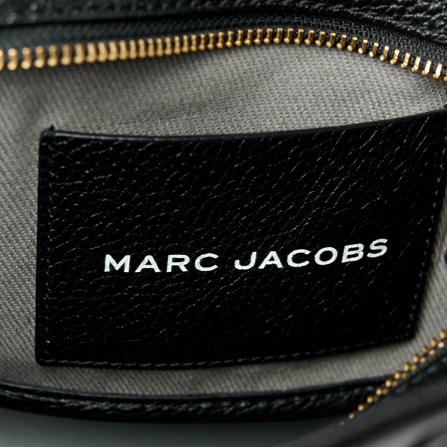 Marc Jacobs Grained Calfskin Small The Tote Bag Black 6 of 12